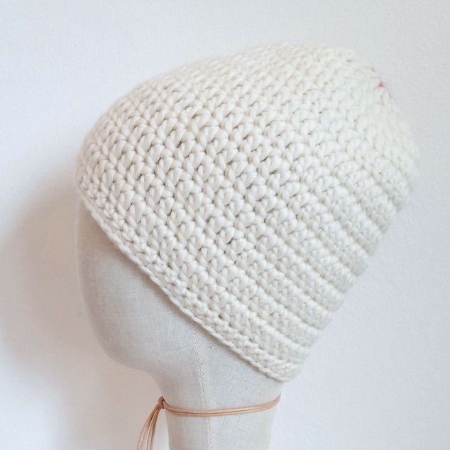 Merino Haube Meharry in GOTS zertifizierter, nachhaltiger top Qualität. Handarbeit aus Österreich