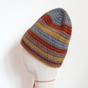 Merino Haube Hunter in GOTS zertifizierter, nachhaltiger top Qualität. Handarbeit aus Österreich