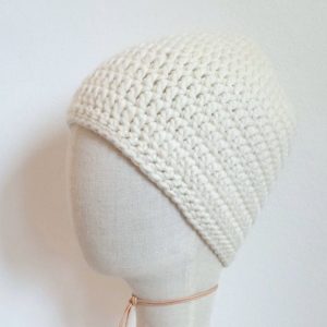 Merino Haube Meharry in GOTS zertifizierter, nachhaltiger top Qualität. Handarbeit aus Österreich